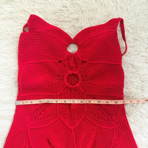 Cult Gaia Marlow Red Mini Dress - Picture 8 of 9